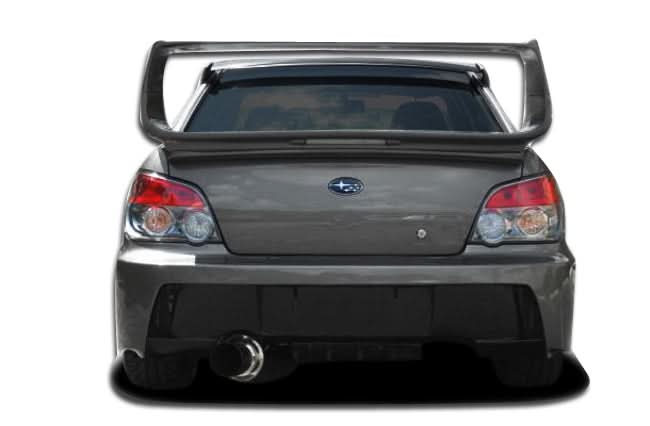 2004-2007 Subaru Impreza WRX STI Z-Speed Style Rear Bumper Cover - FRP