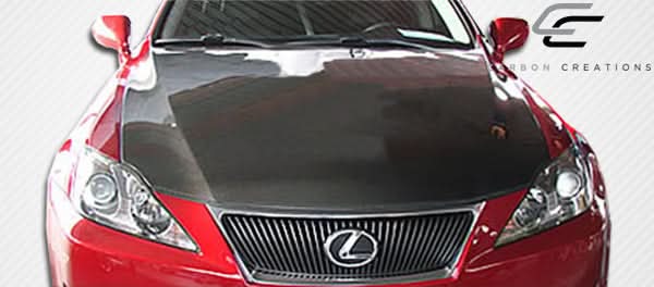 2006-2013 Lexus IS250/IS350 Dritech OEM Look Hood - Carbon Fiber