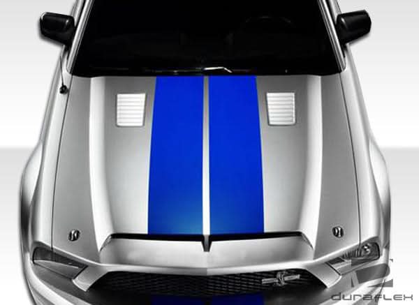 2005-2009 Ford Mustang GT500 Style Hood - FRP