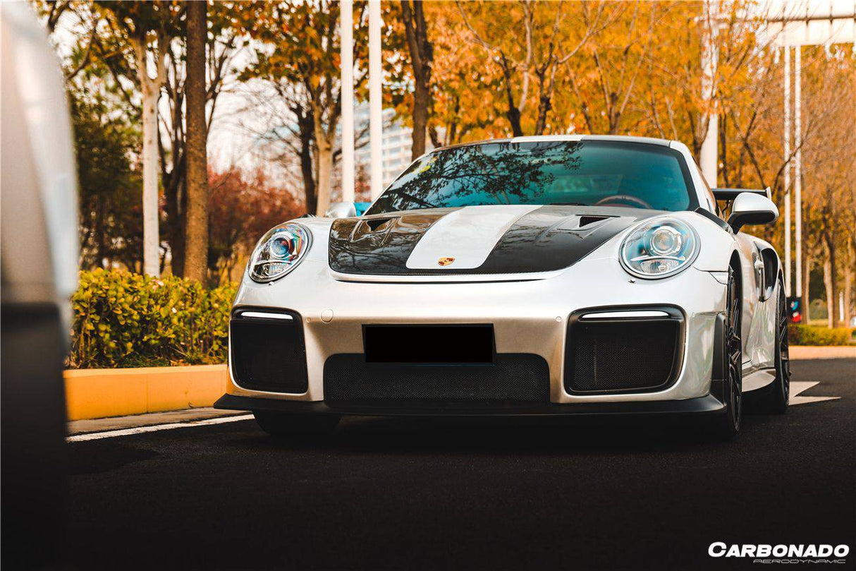 2012-2015 Porsche 911 991.1 Carrera Targa S 4 4s GT3 Convert GT2RS Style Front Bumper
