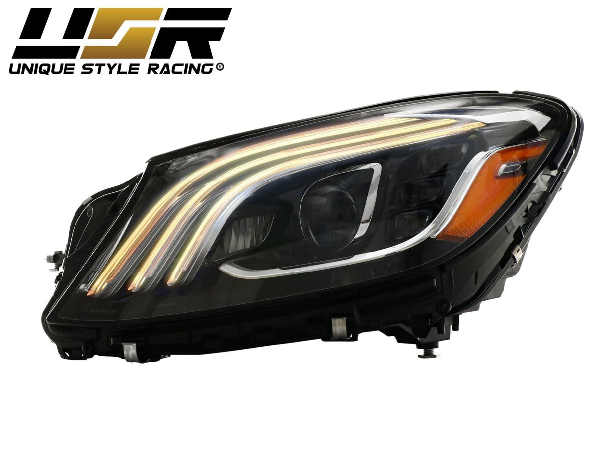 2014-2017 Mercedes W222 S Class Depo Facelift Style Full LED Headlights