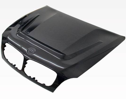 2006-2013 BMW X5 E70 4 doors DTM Style Carbon Fiber Black Hood