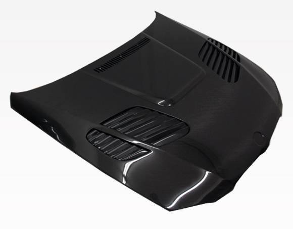2007-2010 BMW 3 SERIES E92 2 doors GTR Style Carbon Fiber Black Hood