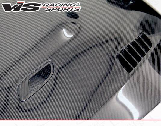 2007-2010 BMW 3 SERIES E92 2 doors XTS Style Carbon Fiber Black Hood