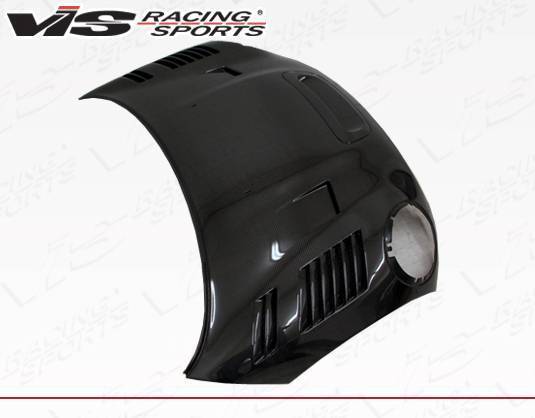 2007-2013 BMW Mini Cooper 2 doors DTM Style Carbon Fiber Black Hood