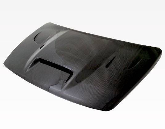 2007-2009 Dodge Caliber 4 doors SRT Style Carbon Fiber Black Hood
