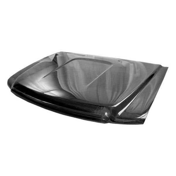 2007-2009 GMC Sierra 4 doors OEM Style Carbon Fiber Black Hood