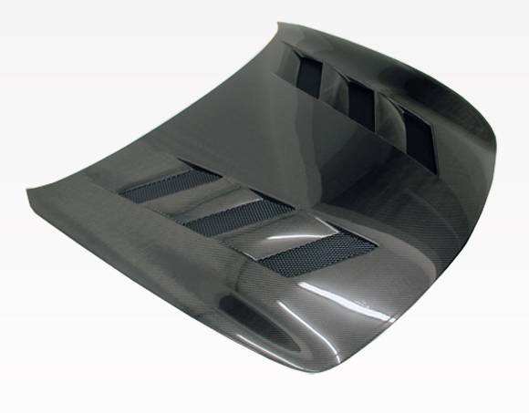 2007-2008 Infiniti G35 4 doors AMS Style Carbon Fiber Black Hood