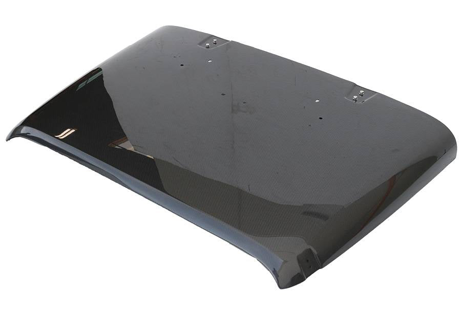 2007-2018 Jeep Wrangler 4 doors OEM Style Carbon Fiber Black Hood