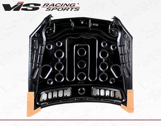 2007-2009 Mercedes S Class 4 doors OEM Style Carbon Fiber Black Hood