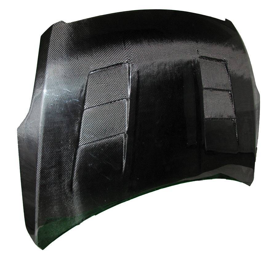 2007-2009 Nissan Altima 4 doors TERMINATOR Style Carbon Fiber Black Hood