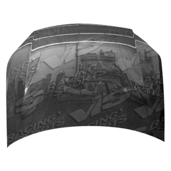 2007-2011 Toyota Yaris 4 doors OEM Style Carbon Fiber Black Hood