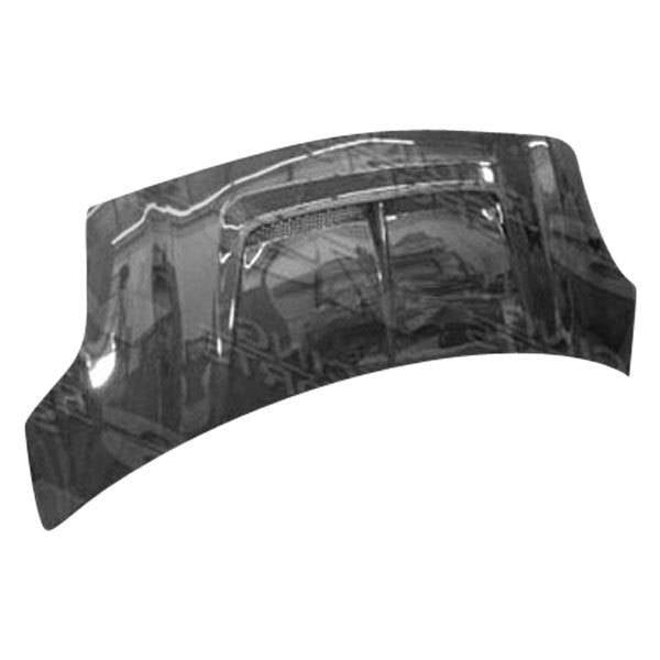 2007-2013 Toyota Yaris Hatchback MONSTER Style Carbon Fiber Black Hood