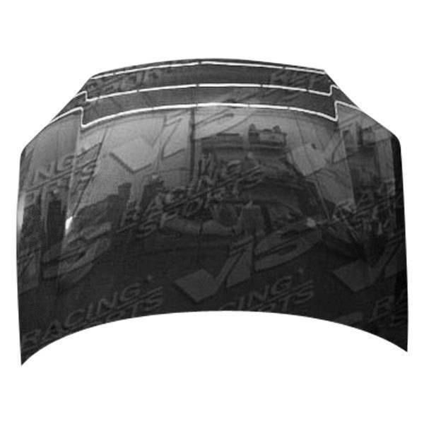 2007-2013 Toyota Yaris Hatchback OEM Style Carbon Fiber Black Hood