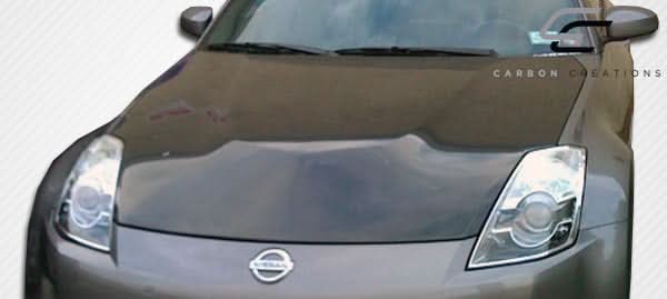 2007-2008 Nissan 350Z Dritech OEM Look Hood - Carbon Fiber