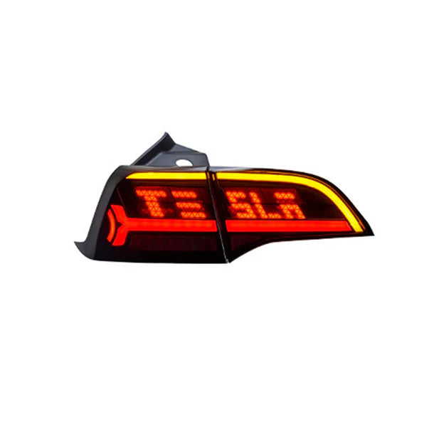 NTXGlow Smoked Matrix Style Tail Lights (2017+ Tesla Model 3/Y)