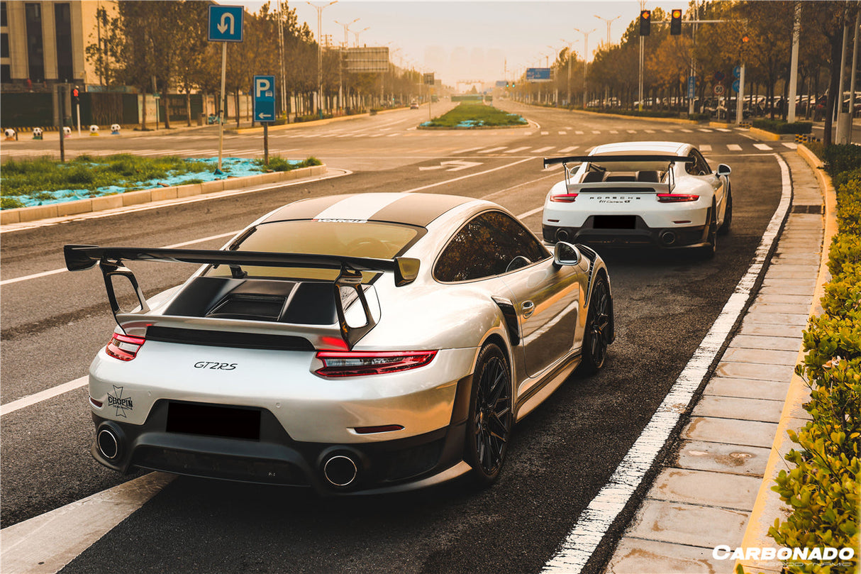2012-2015 Porsche 911 991.1 Carrera S GT2RS Style Rear Bumper (Need Change 991.2 Tailight)