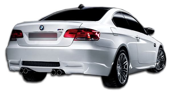 2007-2013 BMW 3 Series M3 Look Rear Bumper Cover - FRP