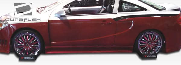 2007-2009 Pontiac G5 SG Style Wide Body Rear Fender Flares - FRP