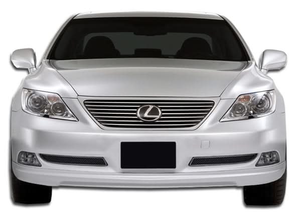 2007-2009 Lexus LS460 W-1 Style Front Lip Under Spoiler Air Dam - FRP