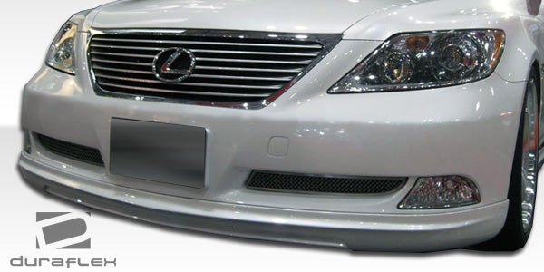 2007-2009 Lexus LS460 W-1 Style Front Lip Under Spoiler Air Dam - FRP