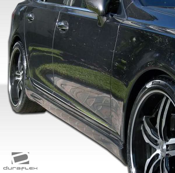 2007-2012 Lexus LS460 W-1 Style Side Skirts Rocker Panels - FRP