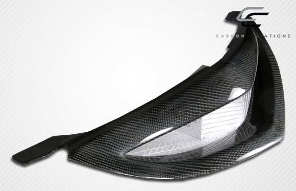 2004-2009 Mazda 3 4DR Open Mouth Style Grille - Carbon Fiber