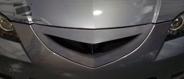 2004-2009 Mazda 3 Open Mouth Style Front Grille - FRP