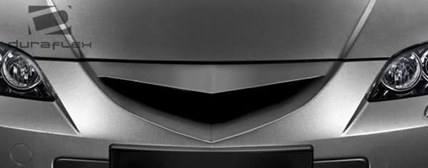 2004-2009 Mazda 3 Open Mouth Style Front Grille - FRP