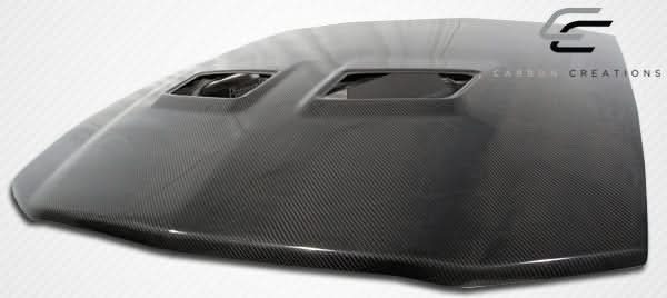2005-2009 Ford Mustang Cobra OEM Look Hood - Carbon Fiber