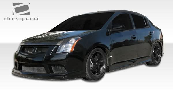 2007-2012 Nissan Sentra D-Sport Style Front Bumper Cover - FRP