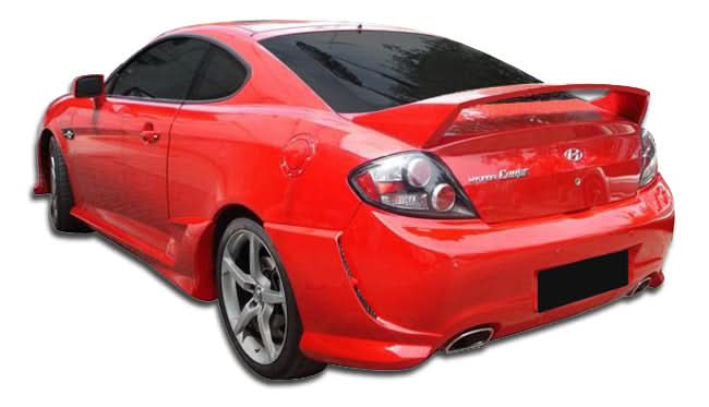 2007-2008 Hyundai Tiburon Adonis Style Rear Bumper Add Ons - 2 Piece FRP