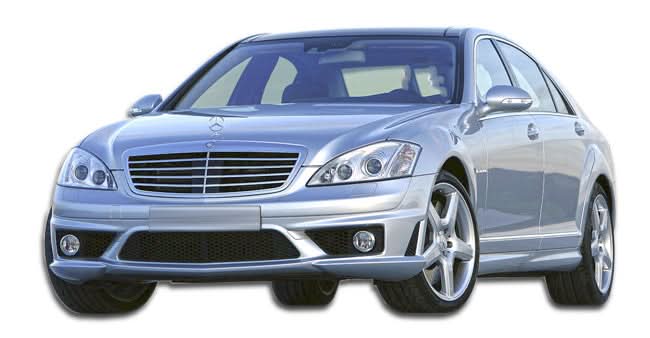 2007-2009 Mercedes S Class S65 Look Body Kit - 4 Piece - FRP