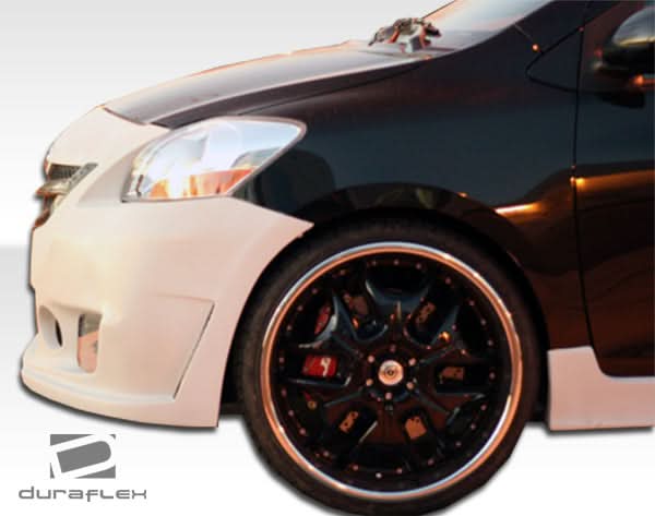 2007-2011 Toyota Yaris B-2 Style Front Bumper Cover - FRP