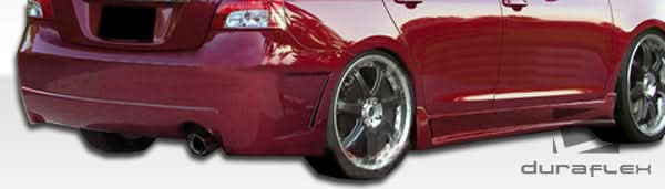2007-2011 Toyota Yaris B-2 Style Side Skirts Rocker Panels - FRP