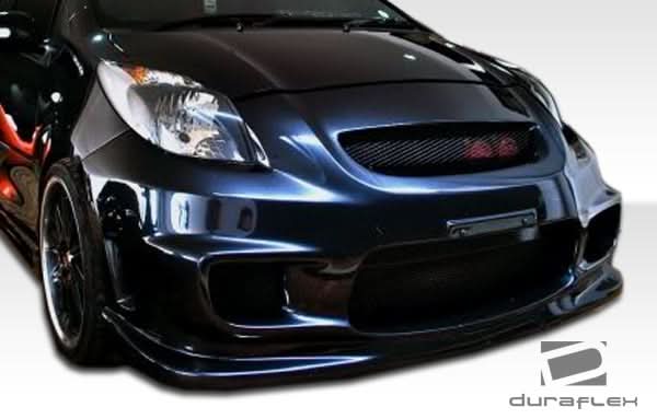 2007-2011 Toyota Yaris I-Spec Style Front Bumper Cover - FRP