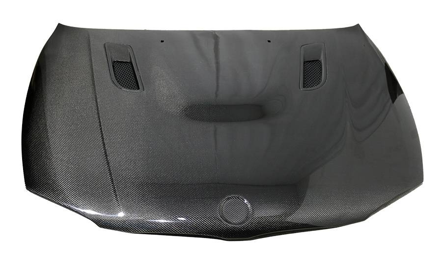 2008-2012 BMW 1 SERIES E82 2 doors A SPEC Style Carbon Fiber Black Hood