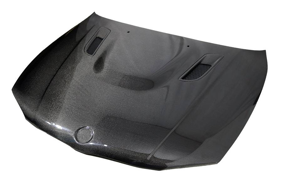 2008-2012 BMW 1 SERIES E82 2 doors A SPEC Style Carbon Fiber Black Hood