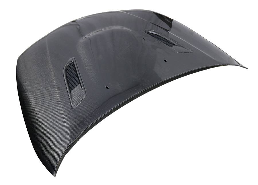 2008-2012 BMW 1 SERIES E82 2 doors A SPEC Style Carbon Fiber Black Hood