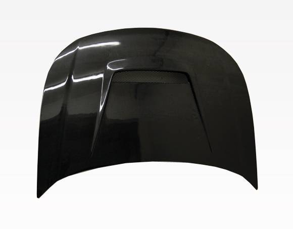 2008-2011 Ford Focus 4 doors 2 doors INVADER Style Carbon Fiber Black Hood