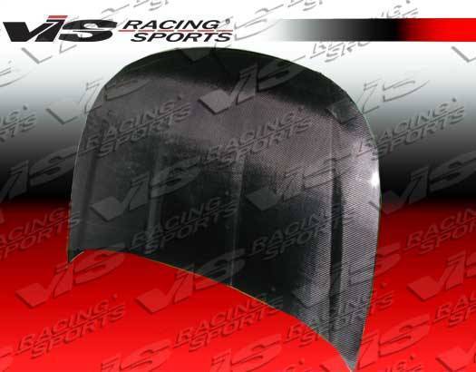 2008-2011 Ford Focus 4 doors 2 doors INVADER Style Carbon Fiber Black Hood