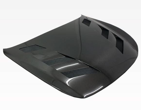 2008-2013 Infiniti G37 2 doors AMS Style Carbon Fiber Black Hood
