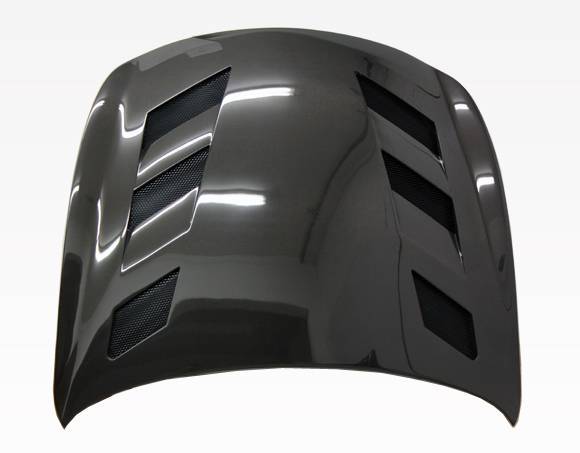 2008-2013 Infiniti G37 2 doors AMS Style Carbon Fiber Black Hood