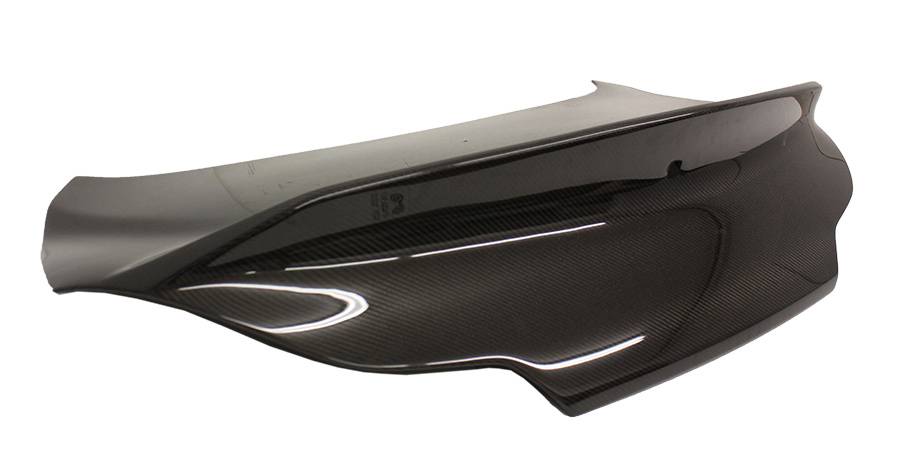 2008-2013 Infiniti G37 2 doors Carbon Fiber Black Trunk