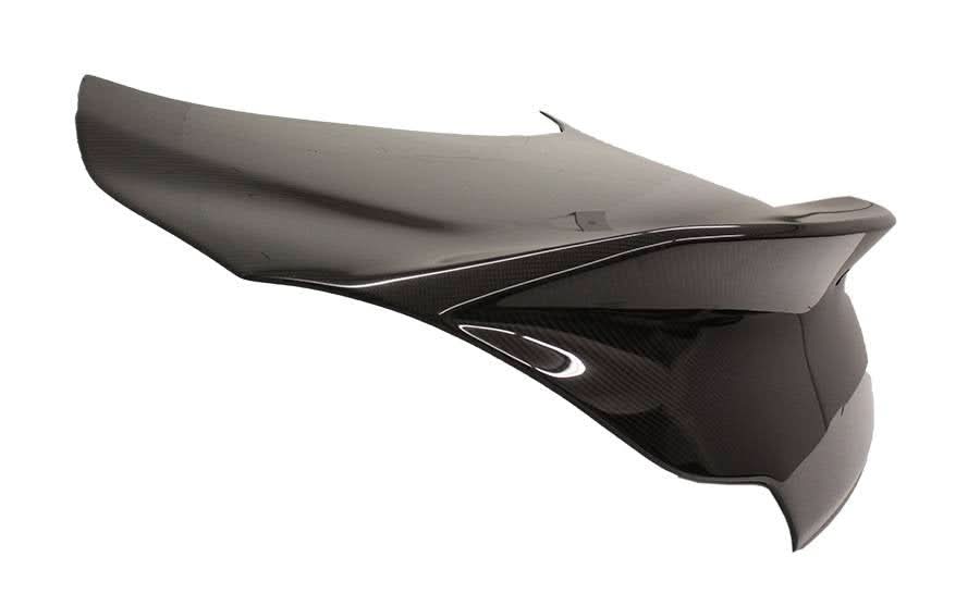 2014-2015 Infiniti Q60 2 doors DEMON Style Carbon Fiber Black Trunk