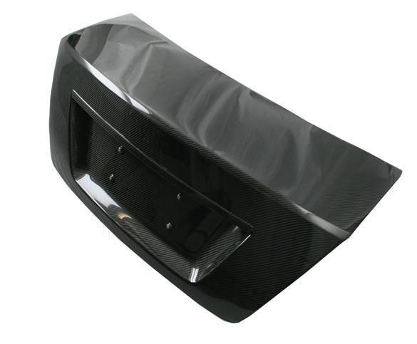 2008-2012 Mercedes C Class 4 doors OEM Style Carbon Fiber Black Trunk