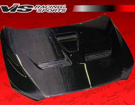 2008-2017 Mitsubishi Lancer 4 doors EVO 10 Style Carbon Fiber Black Hood