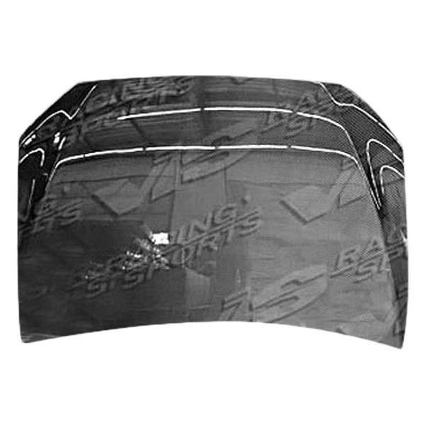 2008-2017 Mitsubishi Lancer 4 doors OEM Style Carbon Fiber Black Hood