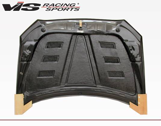 2008-2017 Mitsubishi Lancer 4 doors TERMINATOR Style Carbon Fiber Black Hood