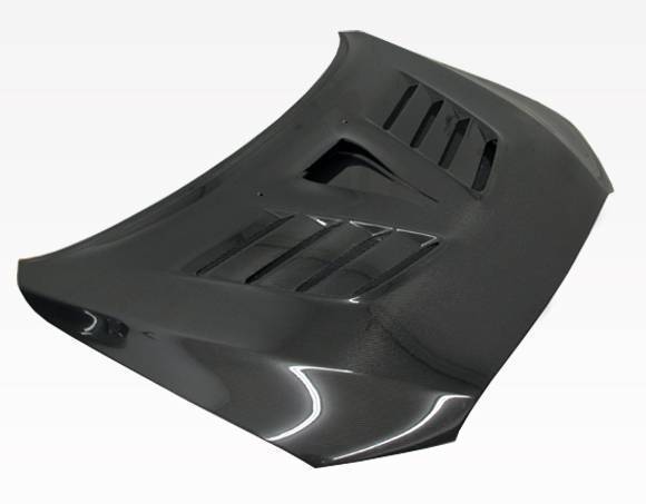 2008-2017 Mitsubishi Lancer 4 doors VRS Style Carbon Fiber Black Hood